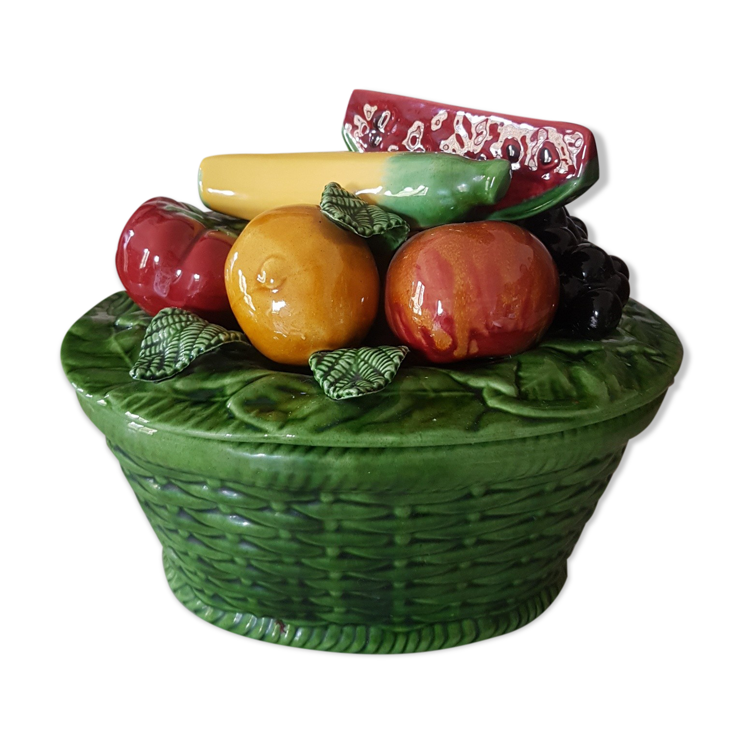 Slurry 1980 empty box pocket centerpiece fruit cut