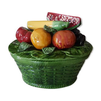 Slurry 1980 empty box pocket centerpiece fruit cut