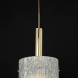 Large Murano hanging lamp by Hillebrand, 1970s