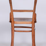 Original Art Deco Beech Chair, Fischel, Stable Construction, Czechia, 1920s