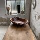 XL thuja root wooden dish