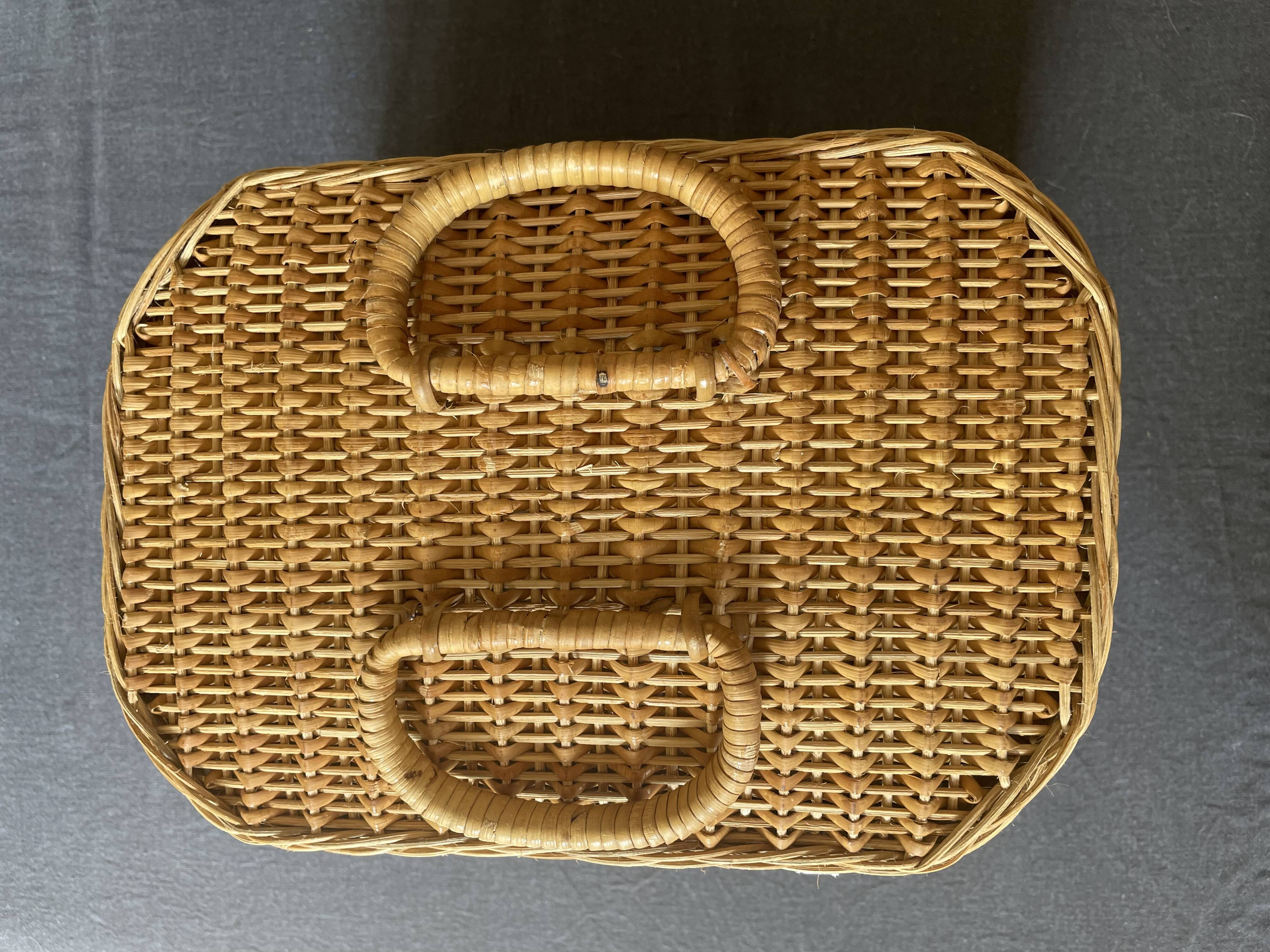 Rattan marrow case