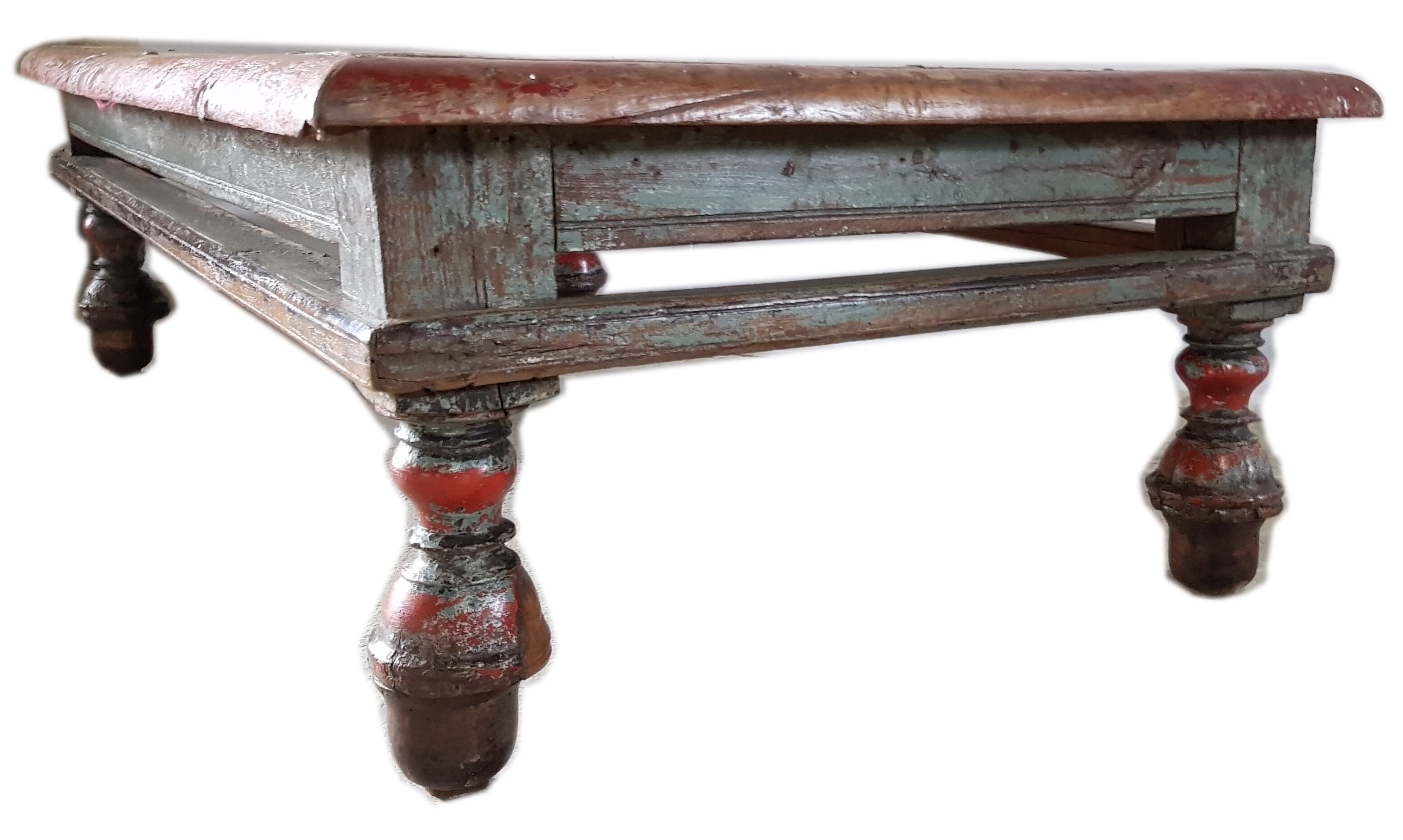 Old teak coffee table