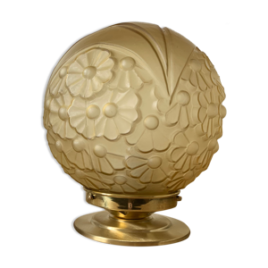 lampe à poser globe