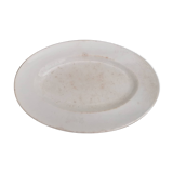 Oval earthenware dish Vieillard Bordeaux