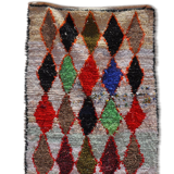 Carpet Moroccan boucherouite 110 x 148 cm