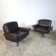 Vintage 1960s De Sede DS-31 leather lounge chair