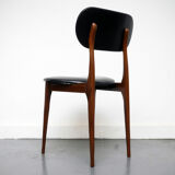 Set of 6 scandinavian chairs