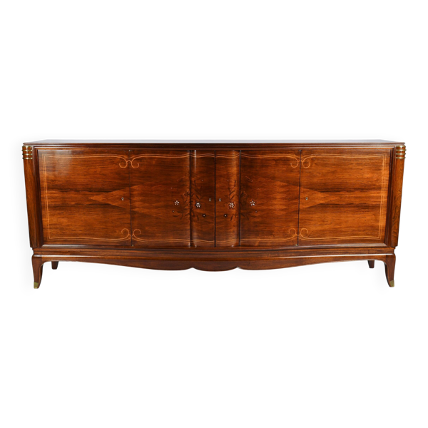 Buffet Art Déco vintage par Jules Leleu, France 1940