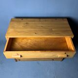 Pine chest of drawers 4 drawers, 80s