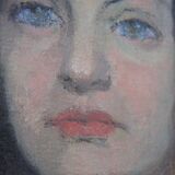 Portrait of a woman from the 60s