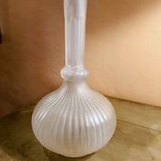 Transparent glass carafe from Empoli