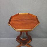 Small Lyre guéridon table, 19th century.