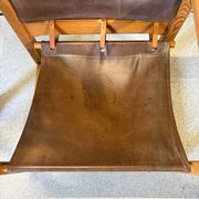 2 leather chairs Diana by Karin Mobring for IKEA, 1970