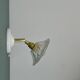 Vintage glass cut lampshade - tableware collection