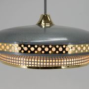 Suspension en métal de l’ère spatiale par Ludib Bratislava, Tchécoslovaquie, années 1960