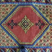 Old Caucasian carpet 142x105cm