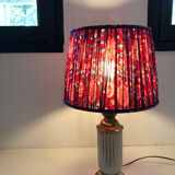 Copper and ceramic kerosene lamp