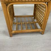 Rattan coffee table