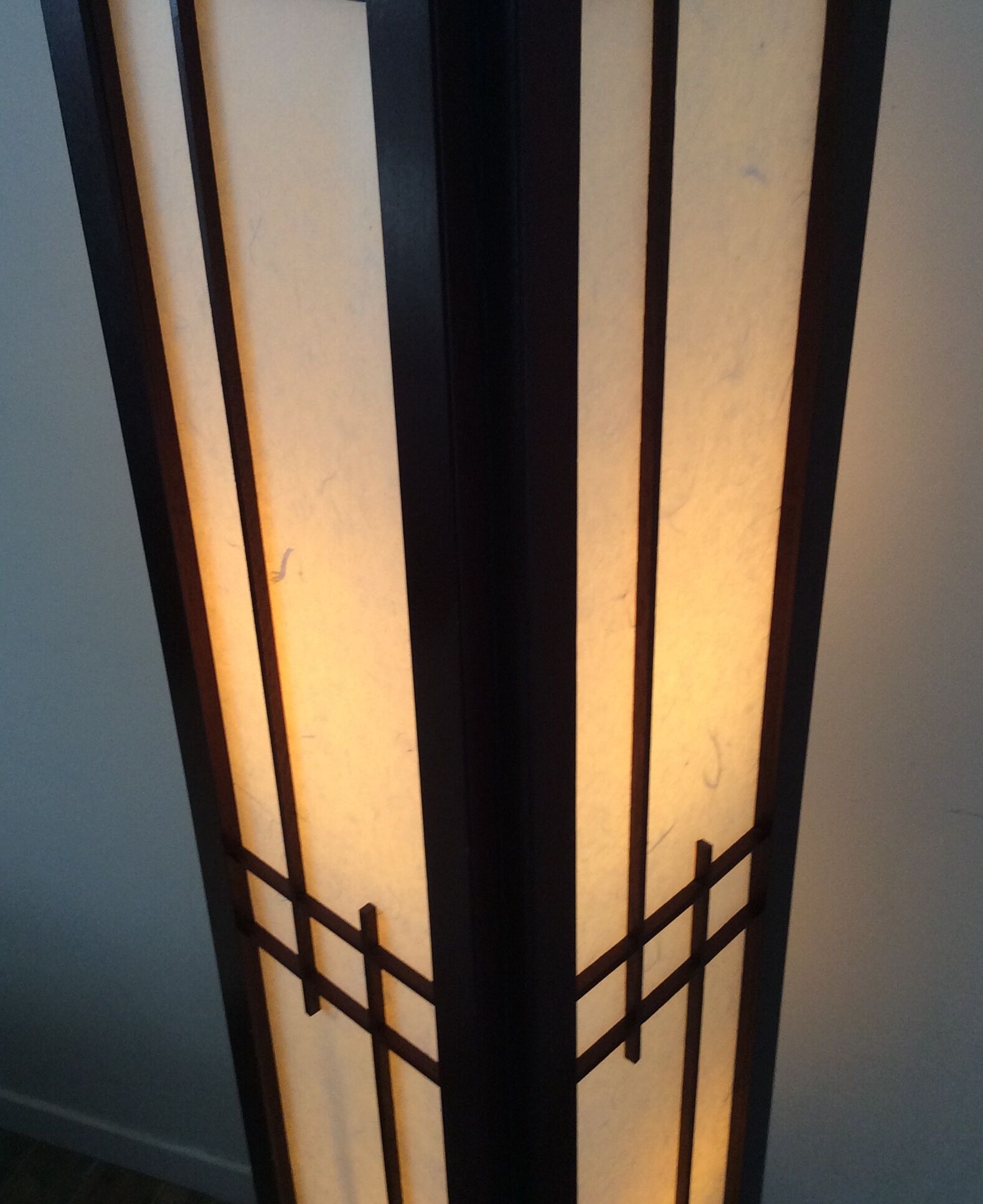 Vintage Japanese-style lamppost