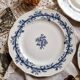 BWM&CO English dinner plates