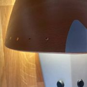 Vintage wood and metal wall lights, France 1980s