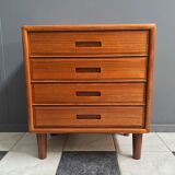Teak chest of drawers Danish 1960s