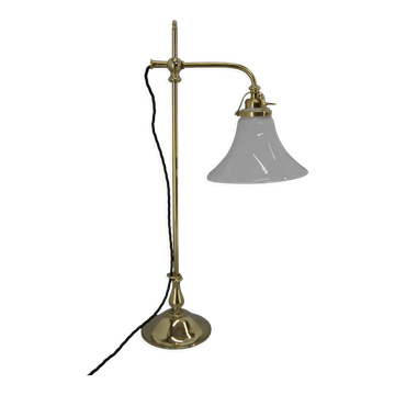 Lampe de table Art Nouveau, années 1910, restaurée