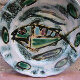 Ceramic plate from Vallauris