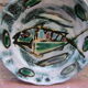 Ceramic plate from Vallauris