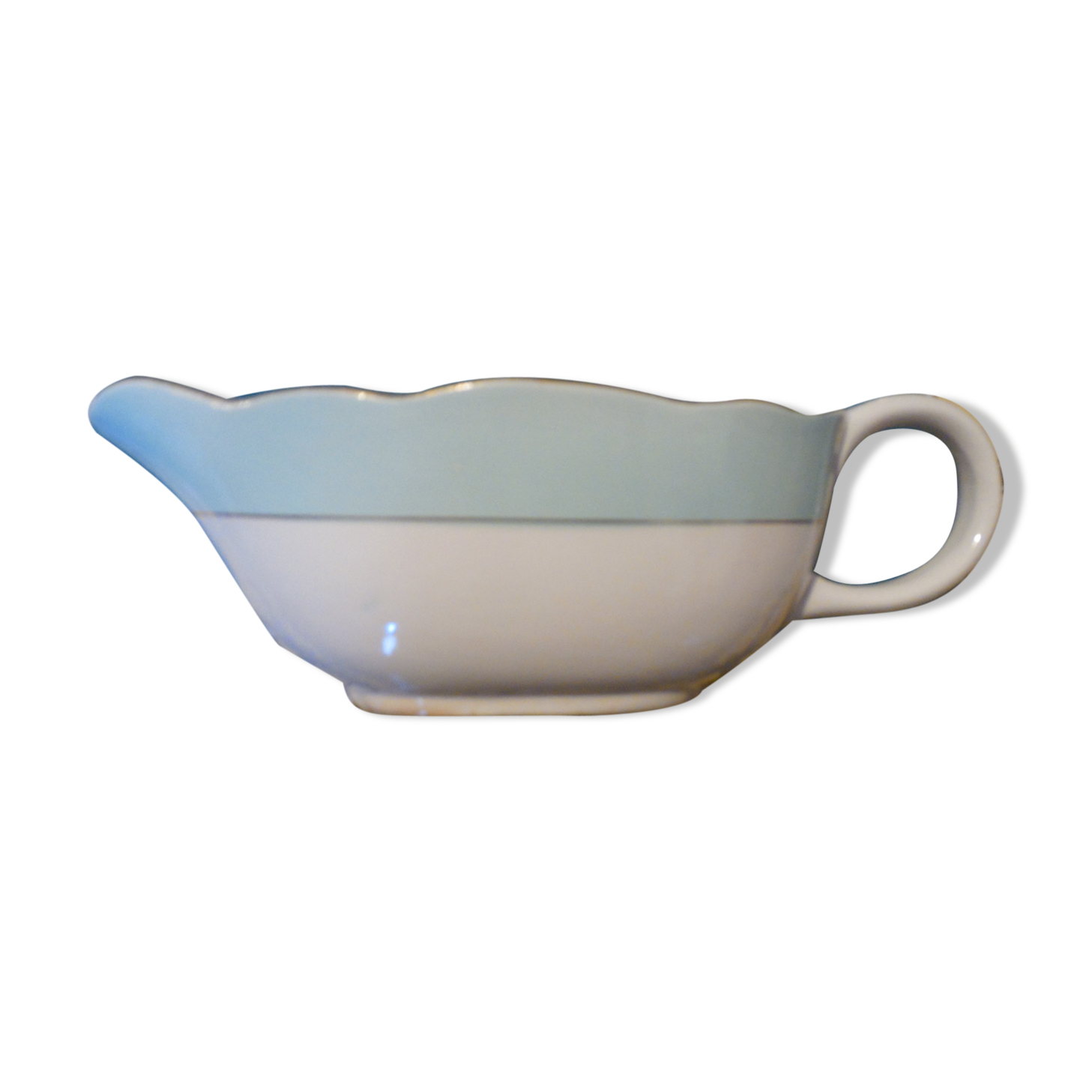 Sarreguemines and Digoin 30s sauce dish