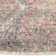 Faded brown & beige turkish runner rug 339x91cm