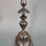 Silverplated candlestick