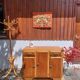 Mado buffet base, 3 asymmetrical doors, vintage