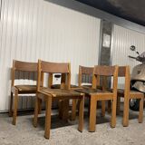 Set of 6 Regain elm house chairs