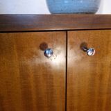 1960s teak and chrome sideboard