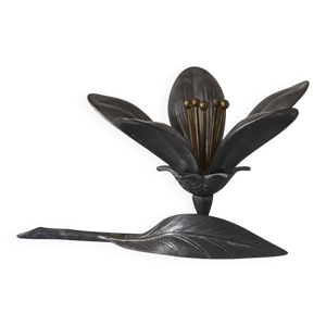 Cendrier decoratif fleurs