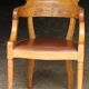Fauteuil restauration des collections nationales