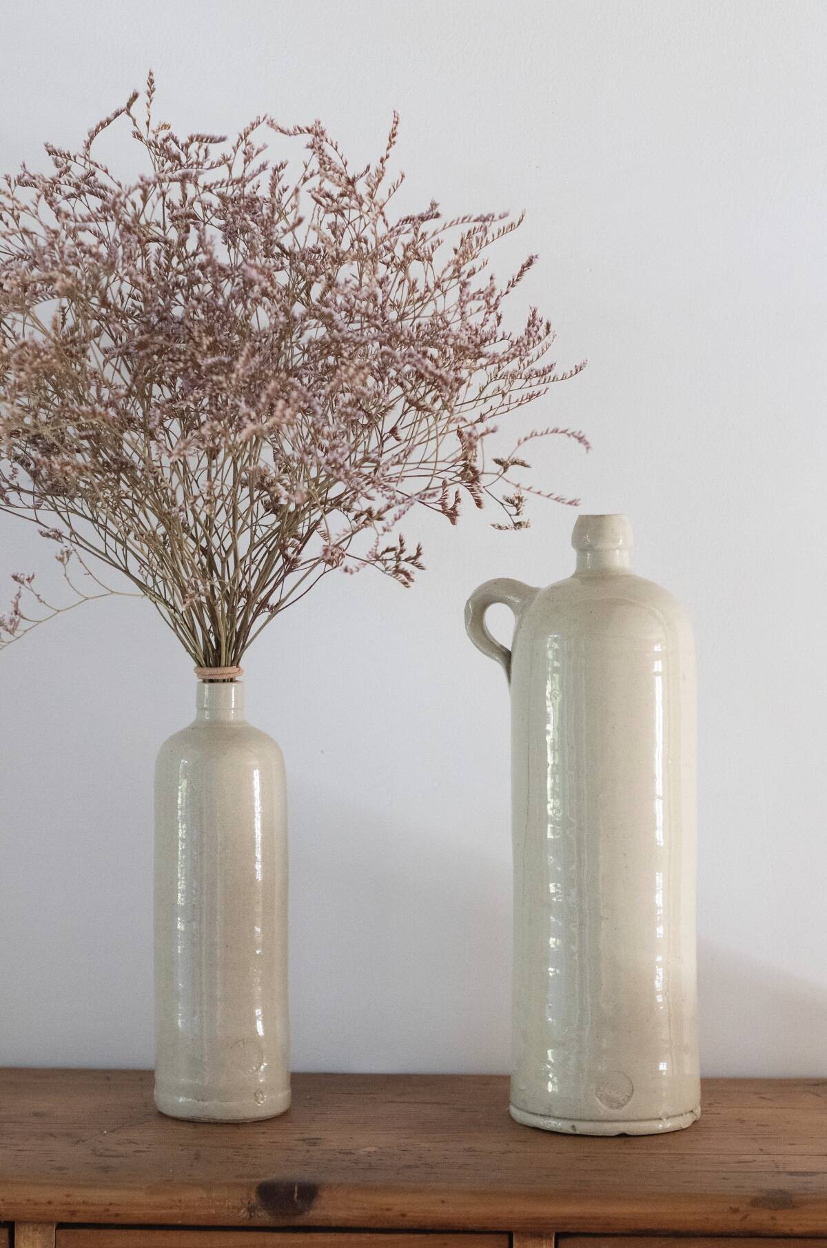 Vintage stoneware bottle Pont des Vernes