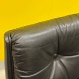 1970s Leather Swivel Chair Eurochair by Girsberger (Price for One)