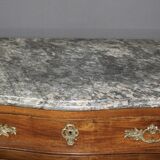 Eighteenth-century walnut tomb commode.