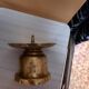 Brass candle pique