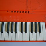 Organ bontempi orange plastic age 70's
