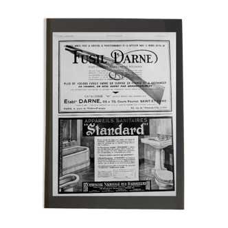 Publicité originale " Fusil Darne & Standard " 1933