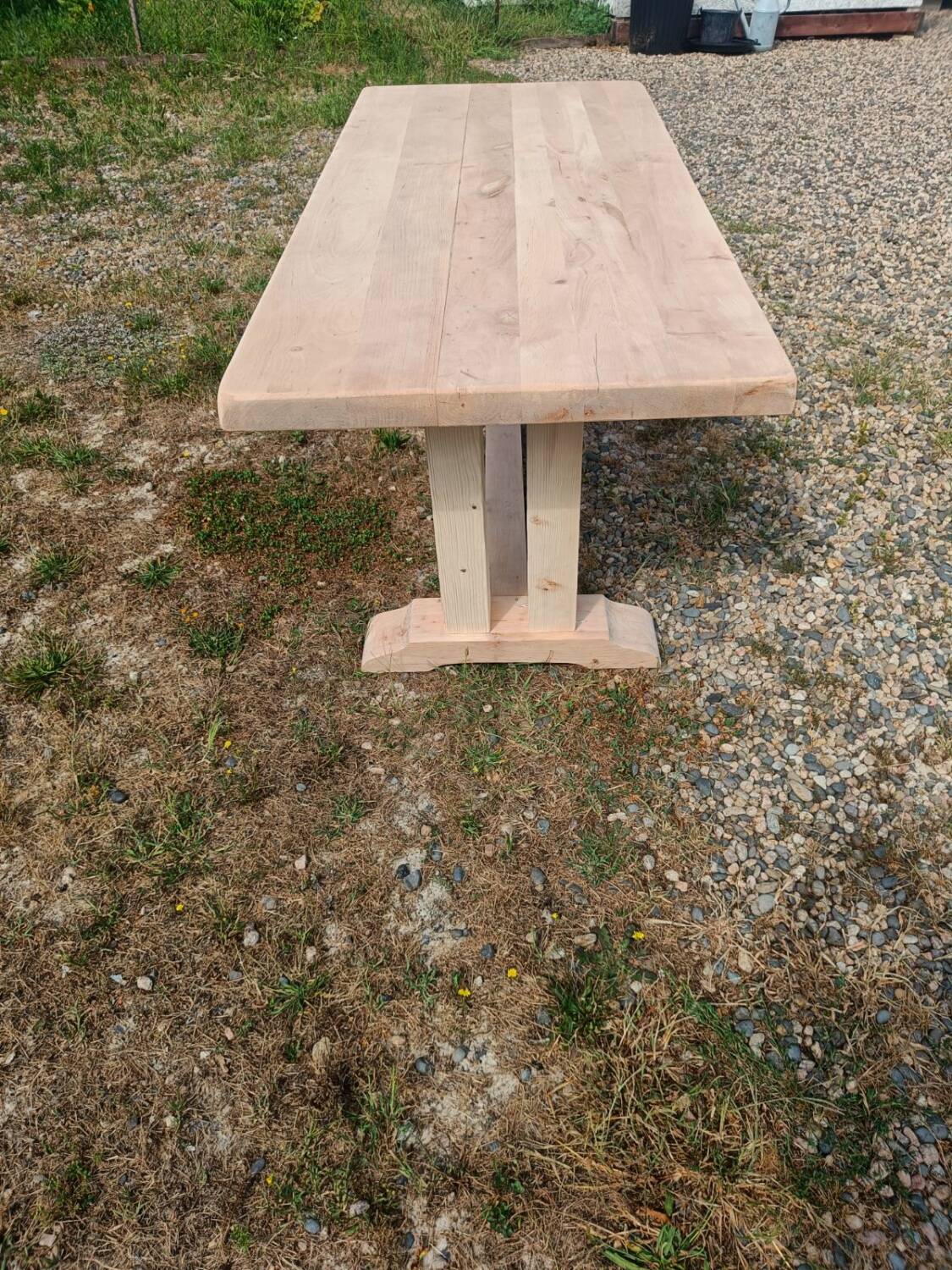 Monastery-style dining table
