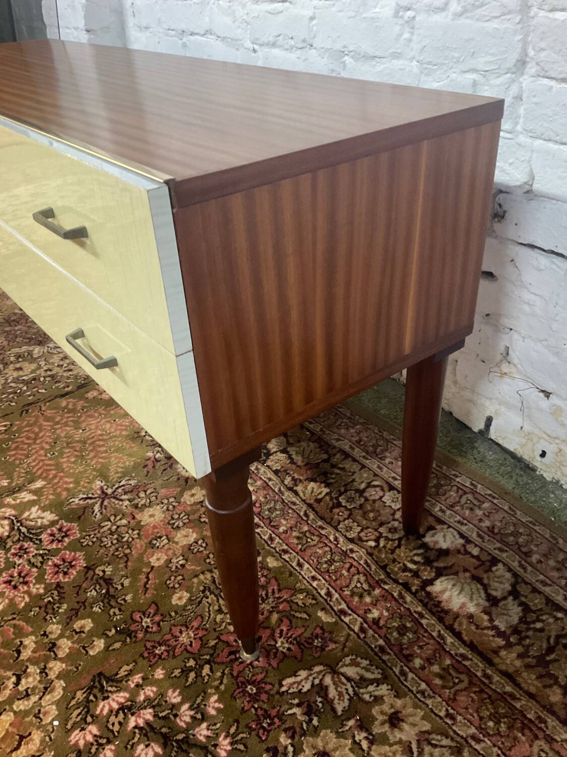 Vintage teak TV cabinet sideboard