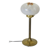 Mazzega Lampe de bureau vintage en verre de Murano, forme champignon, Italie, années 1970