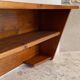 Geometric Wall Shelf Solid Oak Vintage