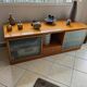 Low designer cabinet, CINNA model from the Roset line, dating from the 80s-90s