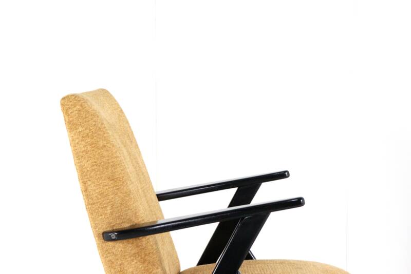mid century modern vintage Armchair 'De Lier' - fully restored